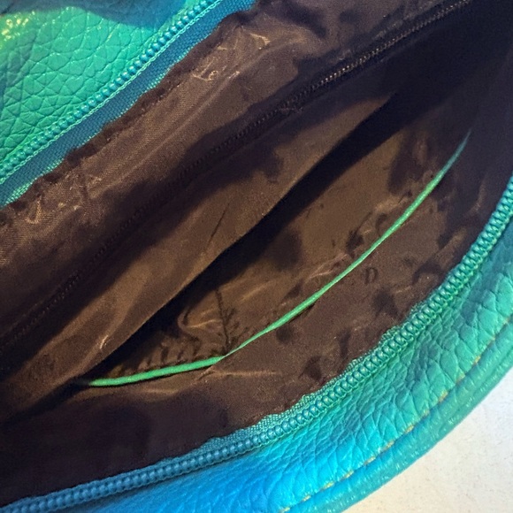 Elegant Turquoise Crossbody Bag - Picture 3 of 7